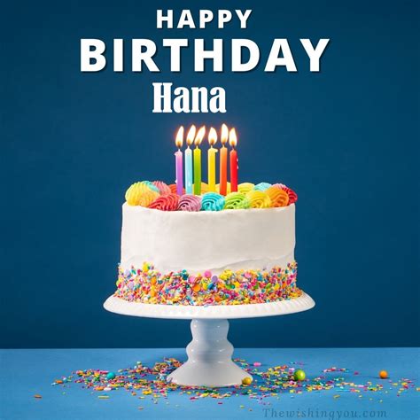 happy birthday hana images